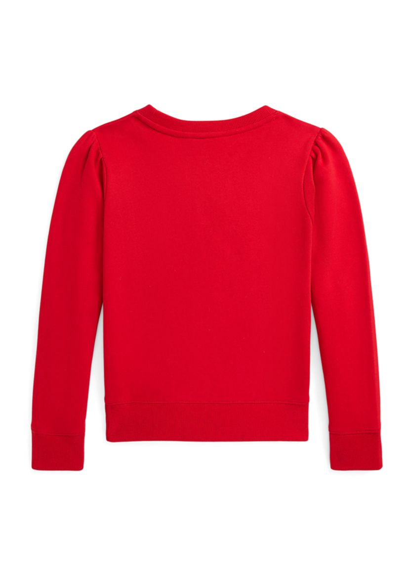 Girls 7-16 Polo Bear Fleece Sweatshirt