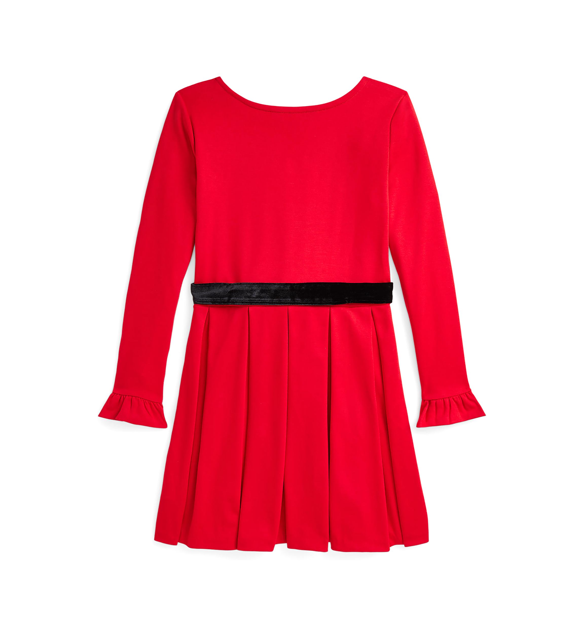 Girls 7-16 Pleated Ponte Dress