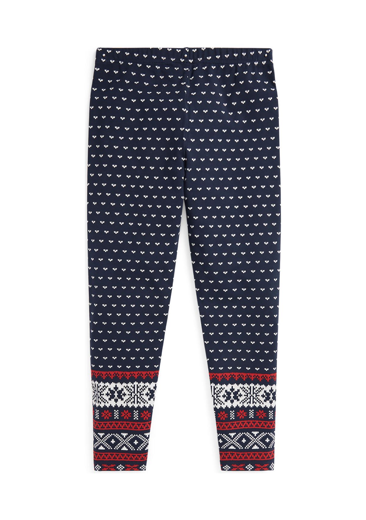Girls 7-16 Fair Isle Stretch Jersey Leggings