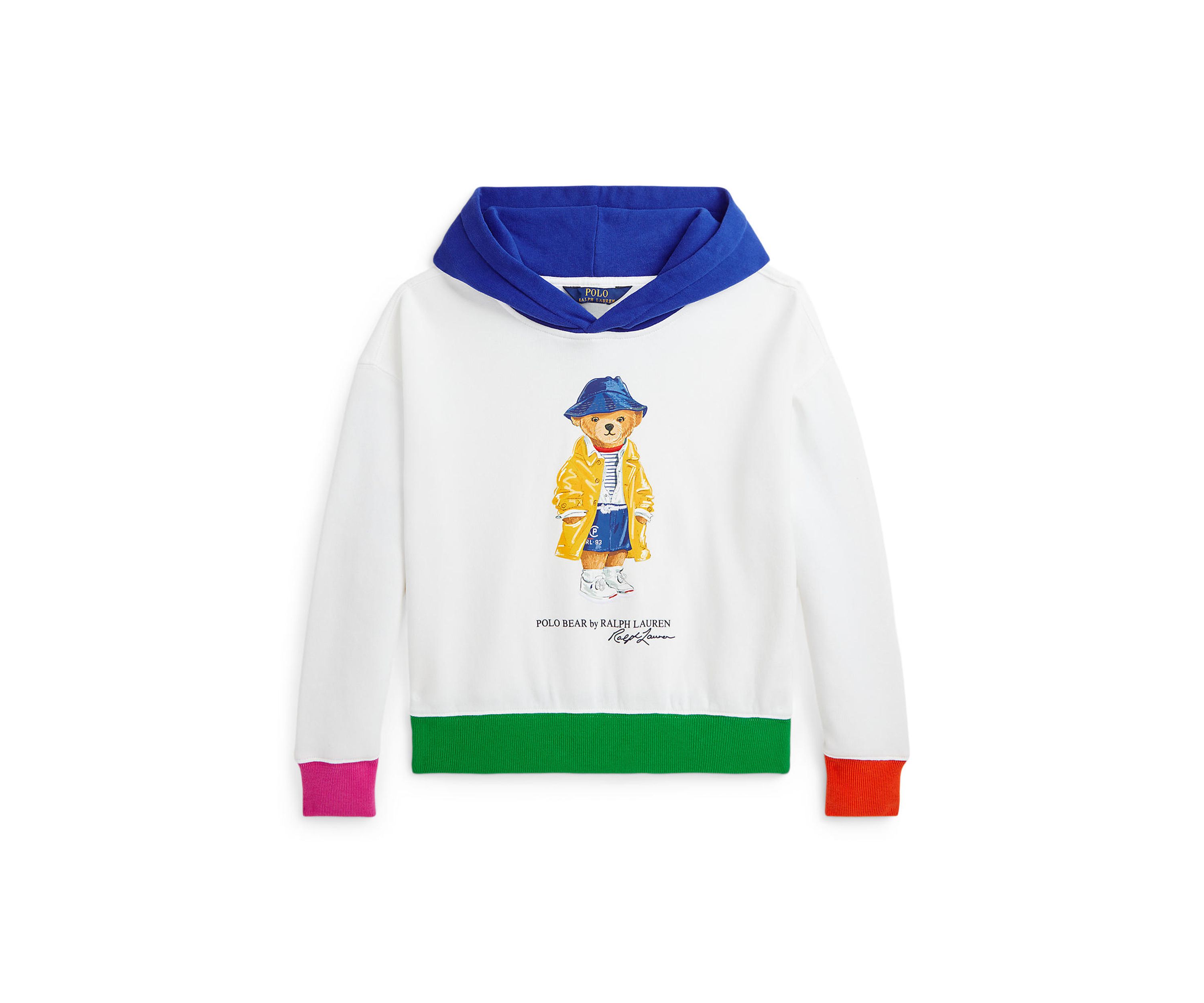 Girls 7-16 Polo bear Fleece Hoodie