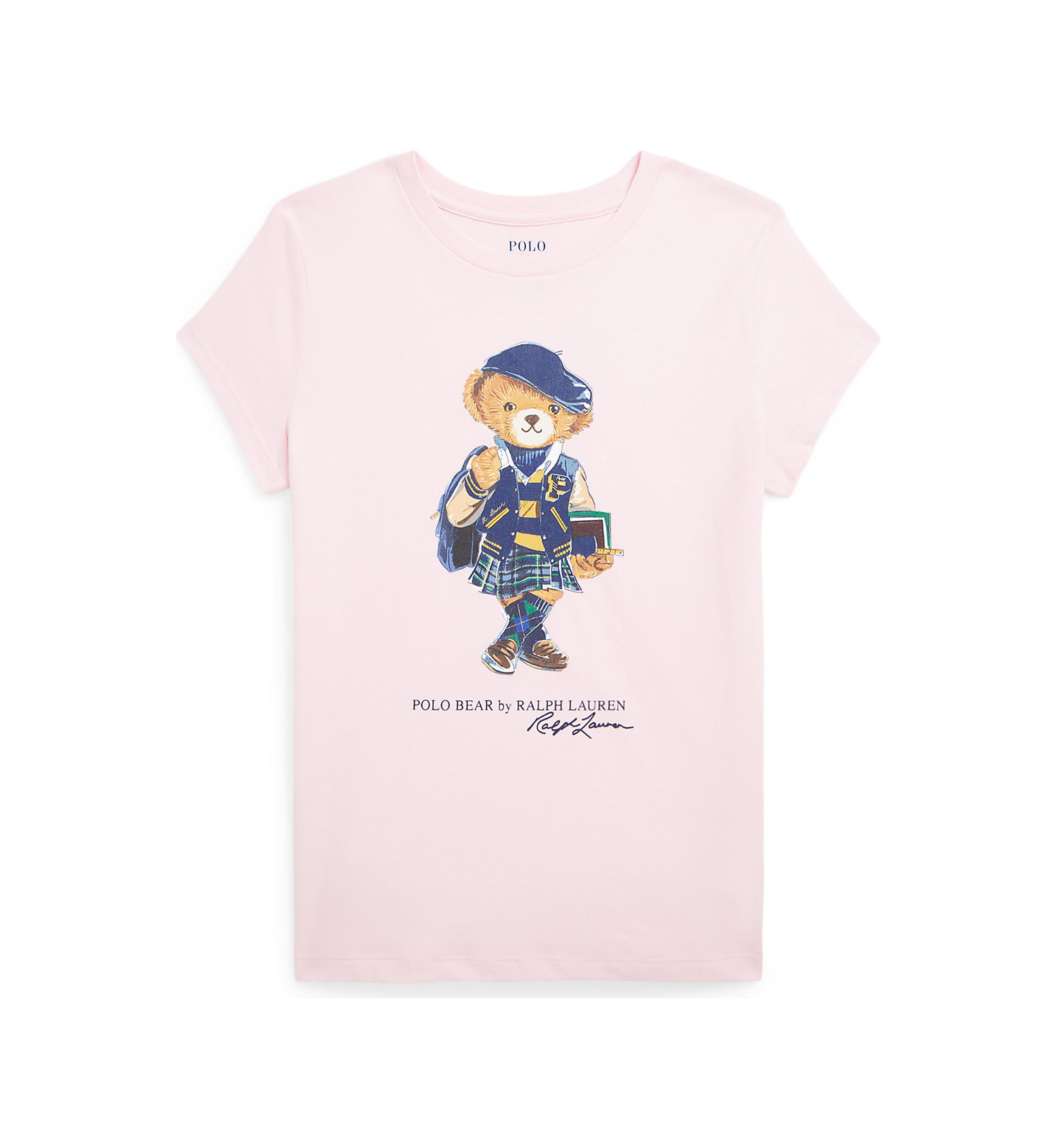 Girls 7-16 Polo Bear Cotton Jersey T-Shirt