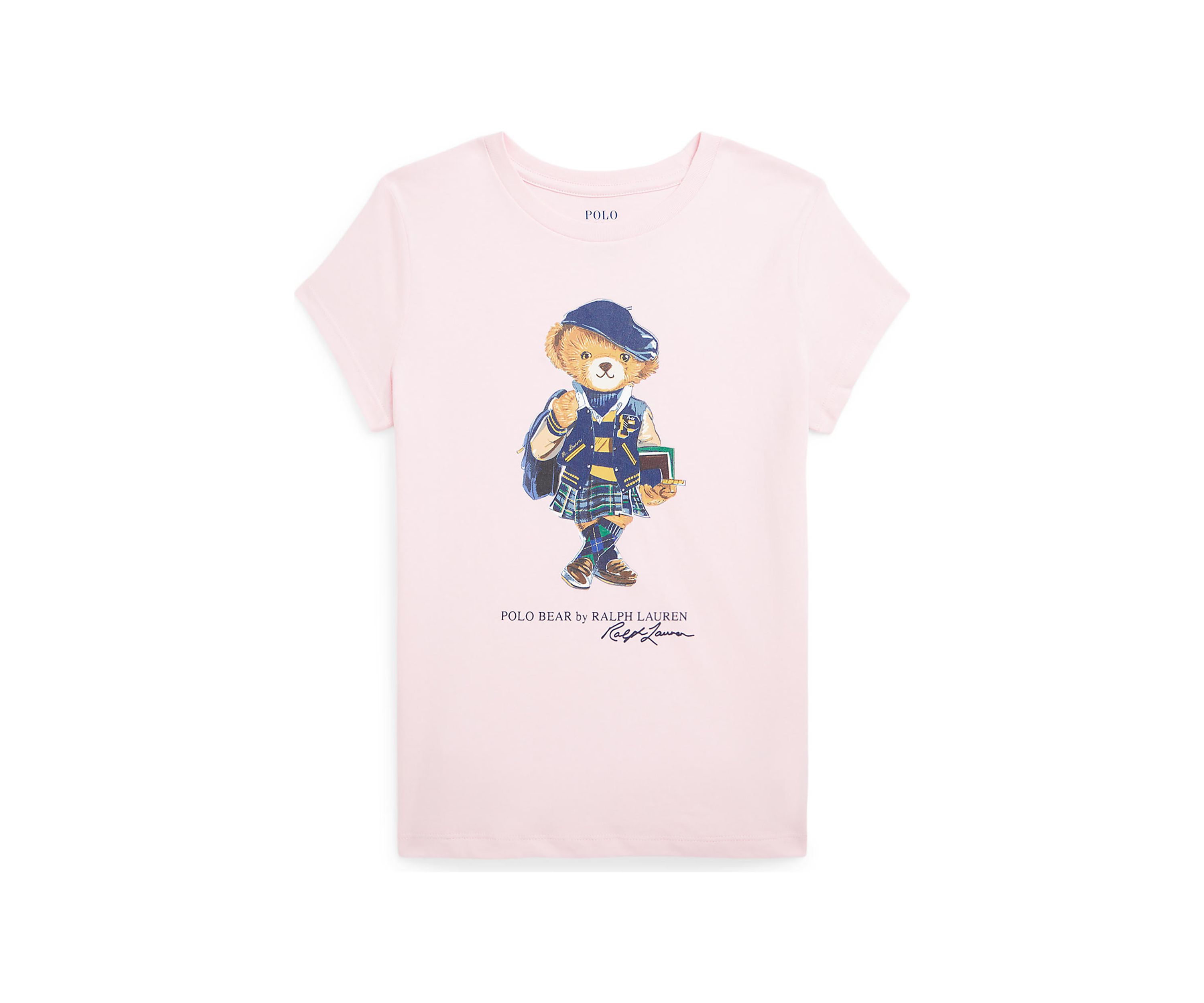Girls 7-16 Polo Bear Cotton Jersey T-Shirt