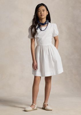 Girls 7-16 Cotton Seersucker Dress