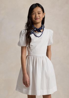 Girls 7-16 Cotton Seersucker Dress