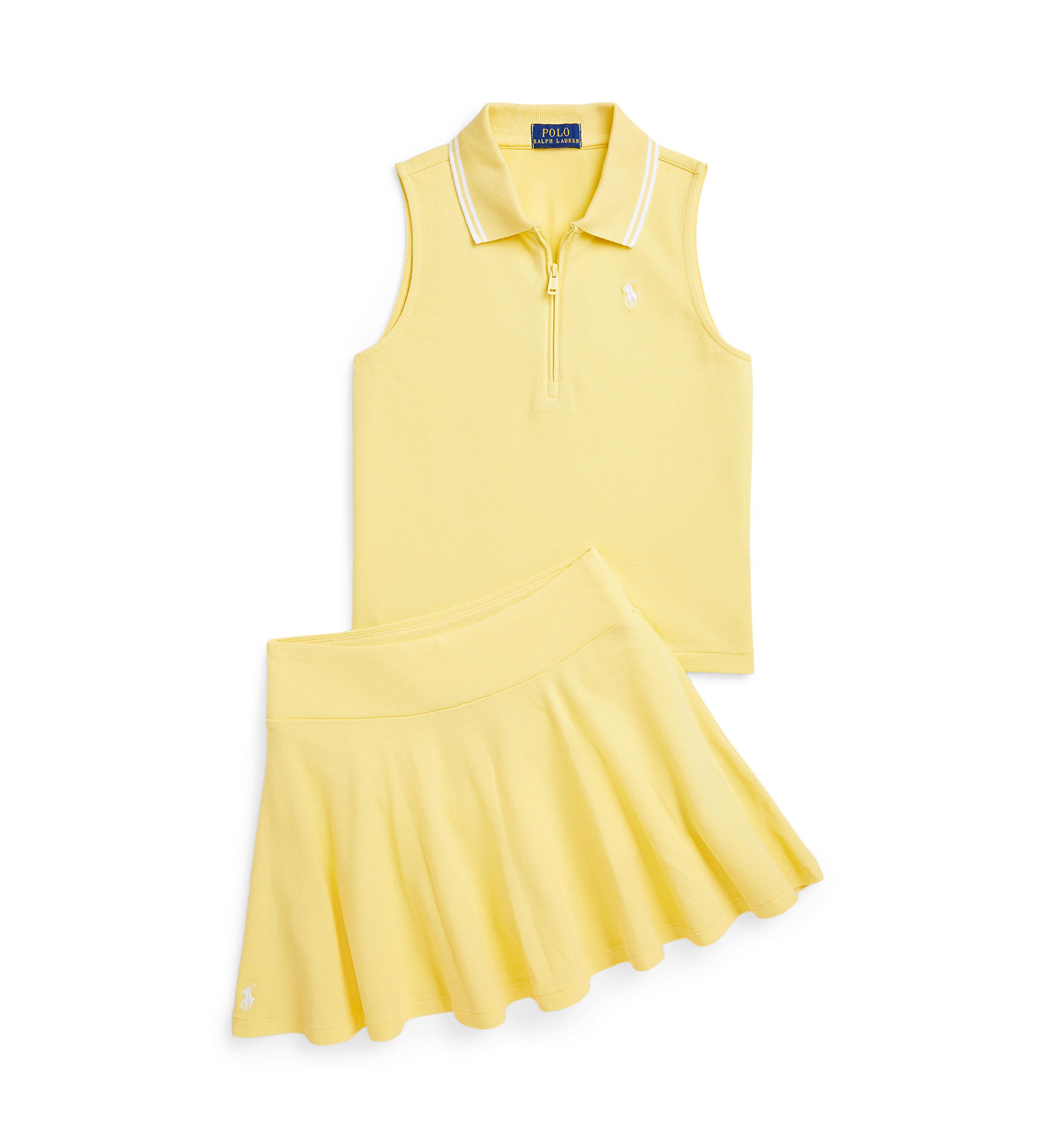 Girls 7-16 Stretch Mesh Skort