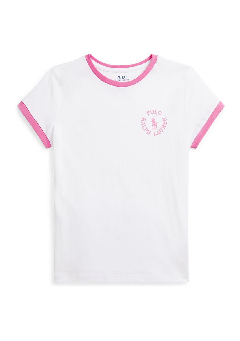 Girls 7-16 Big Pony Logo Cotton Jersey T-Shirt