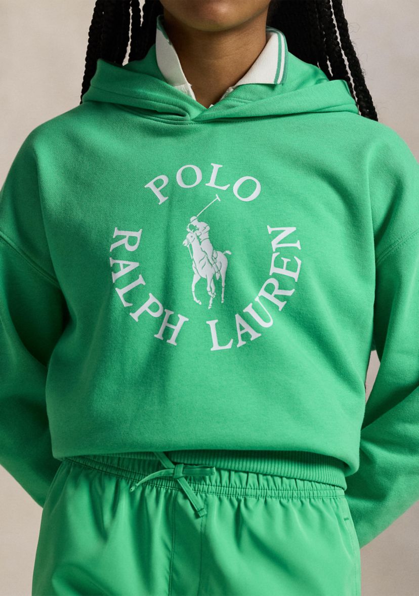 Girls 7-16 Big Pony Logo French Terry Hoodie