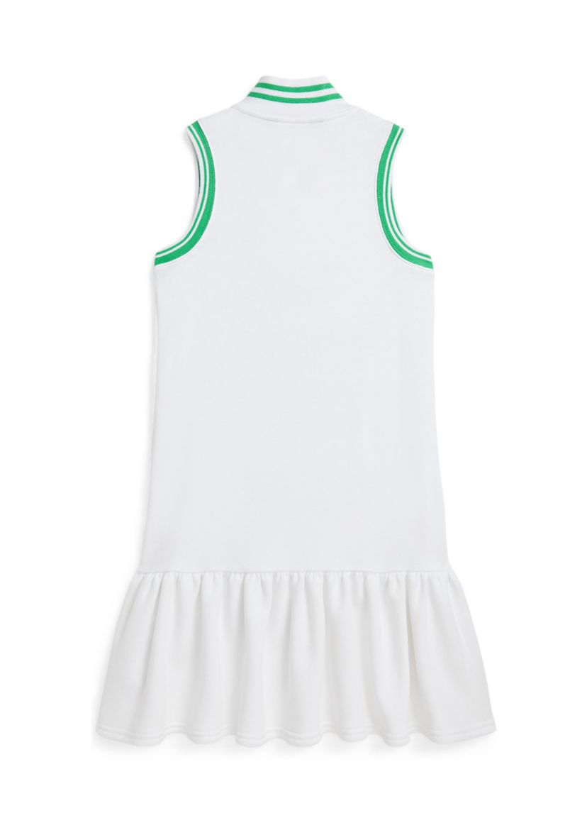 Girls 7-16 Big Pony Logo Terry Dress