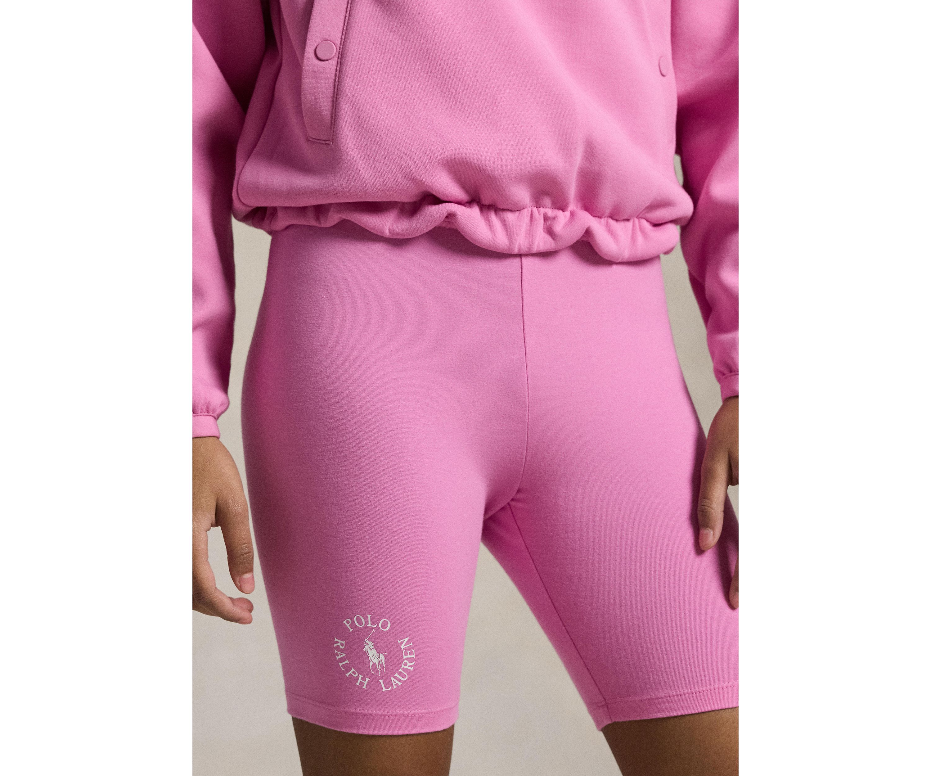 Girls 7-16 Stretch Jersey Bike Shorts