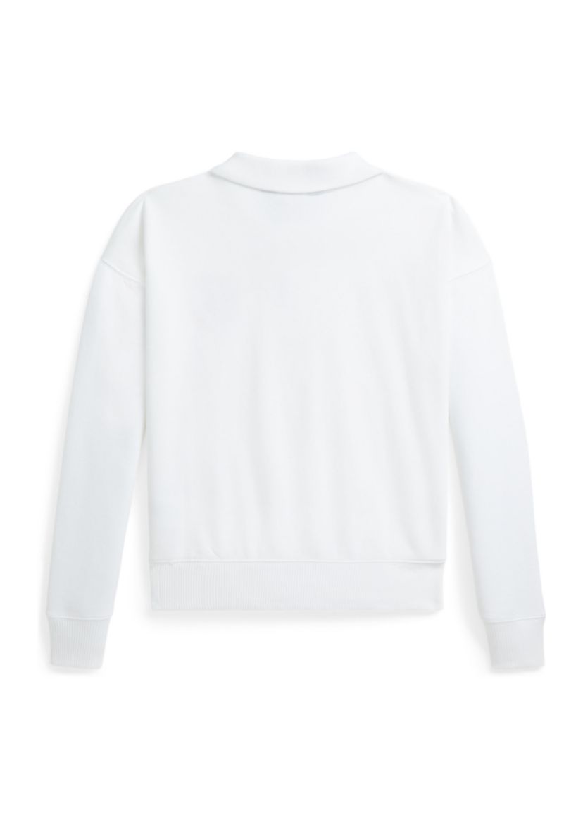 Girls 7-16 Logo French Terry Polo Sweatshirt