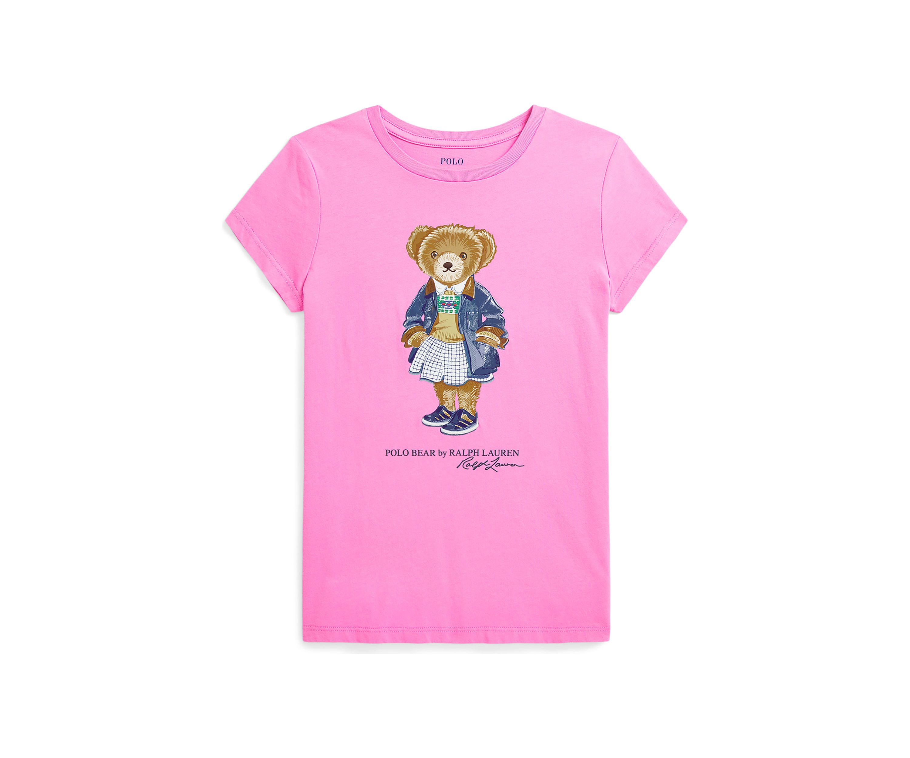 Girls 7-16 Polo Bear Cotton Jersey T-Shirt
