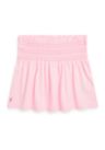 Girls 7-16 Smocked Cotton Jersey Skirt