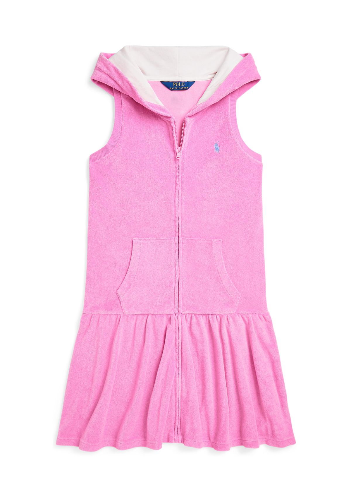 Girls 7-16 Hooded Terry Swim Coverup