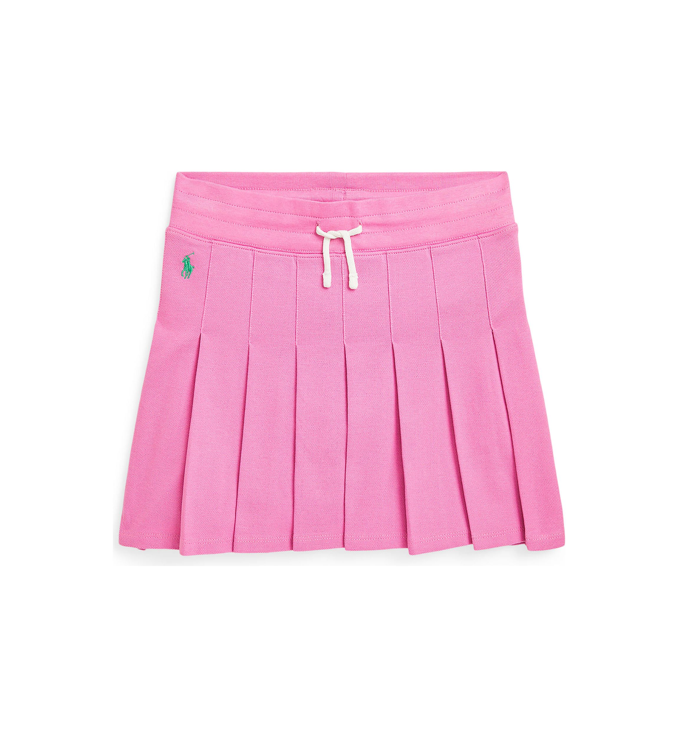 Girls 7-16 Pleated Stretch Mesh Skort