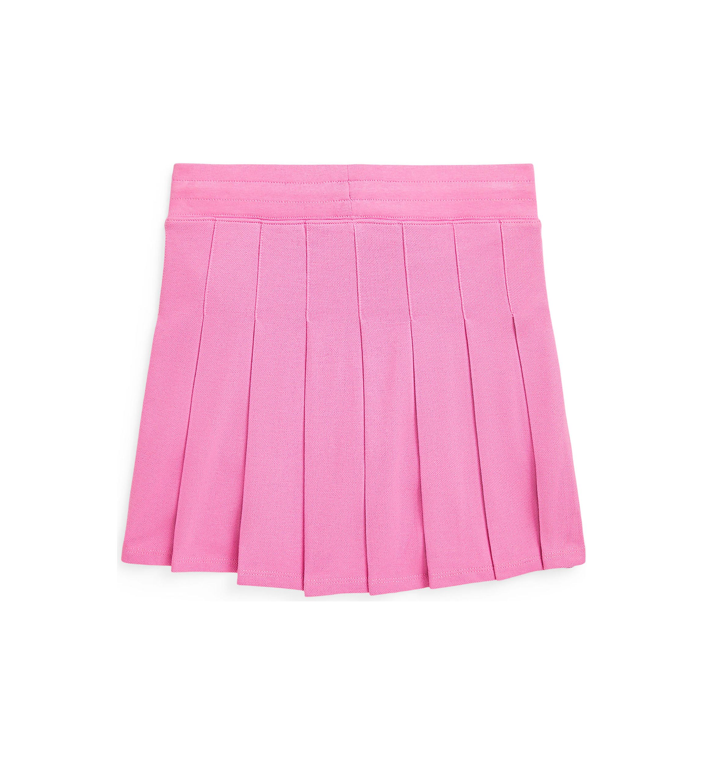 Girls 7-16 Pleated Stretch Mesh Skort