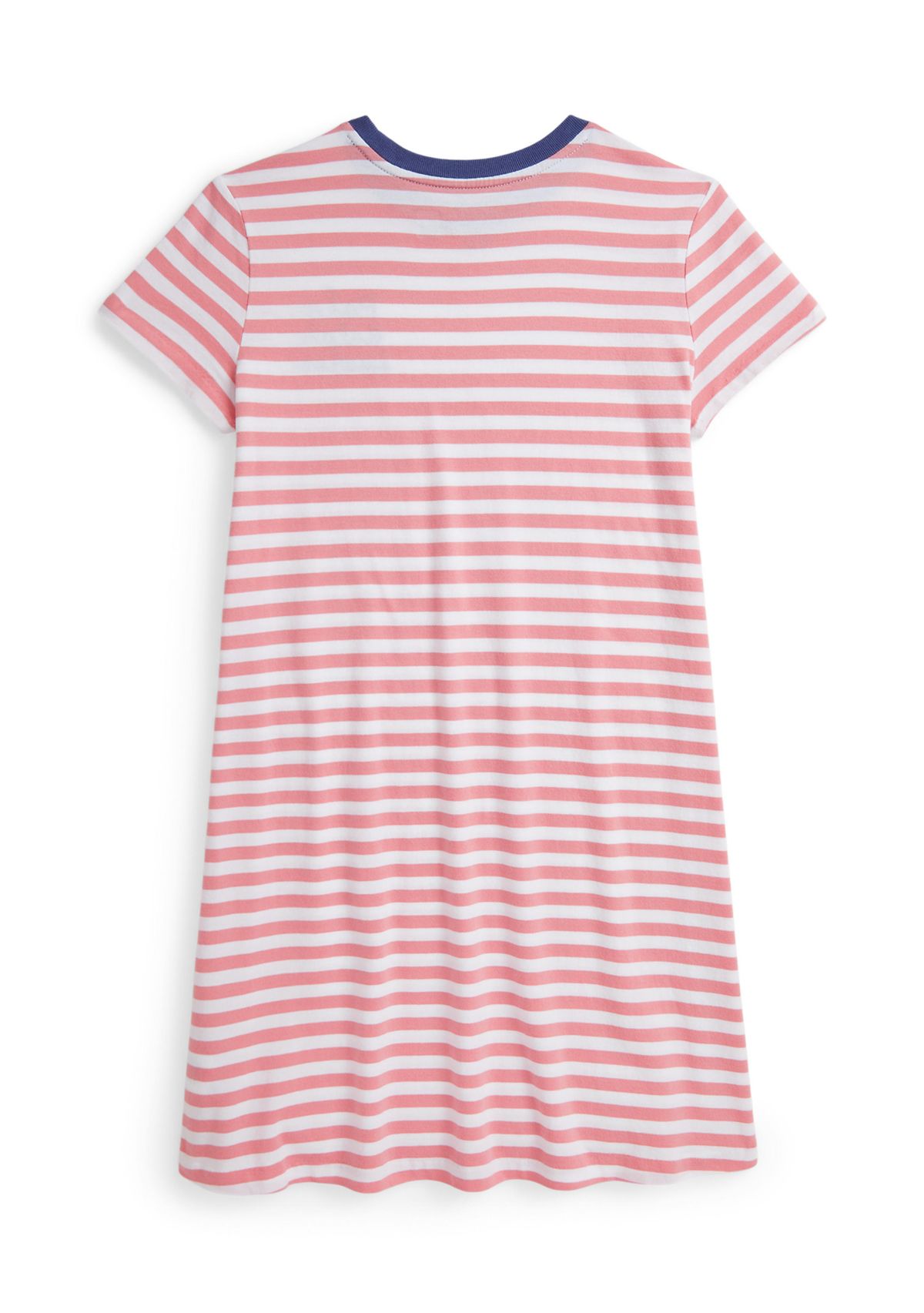 Girls 7-16 Striped Logo Cotton Jersey Dress