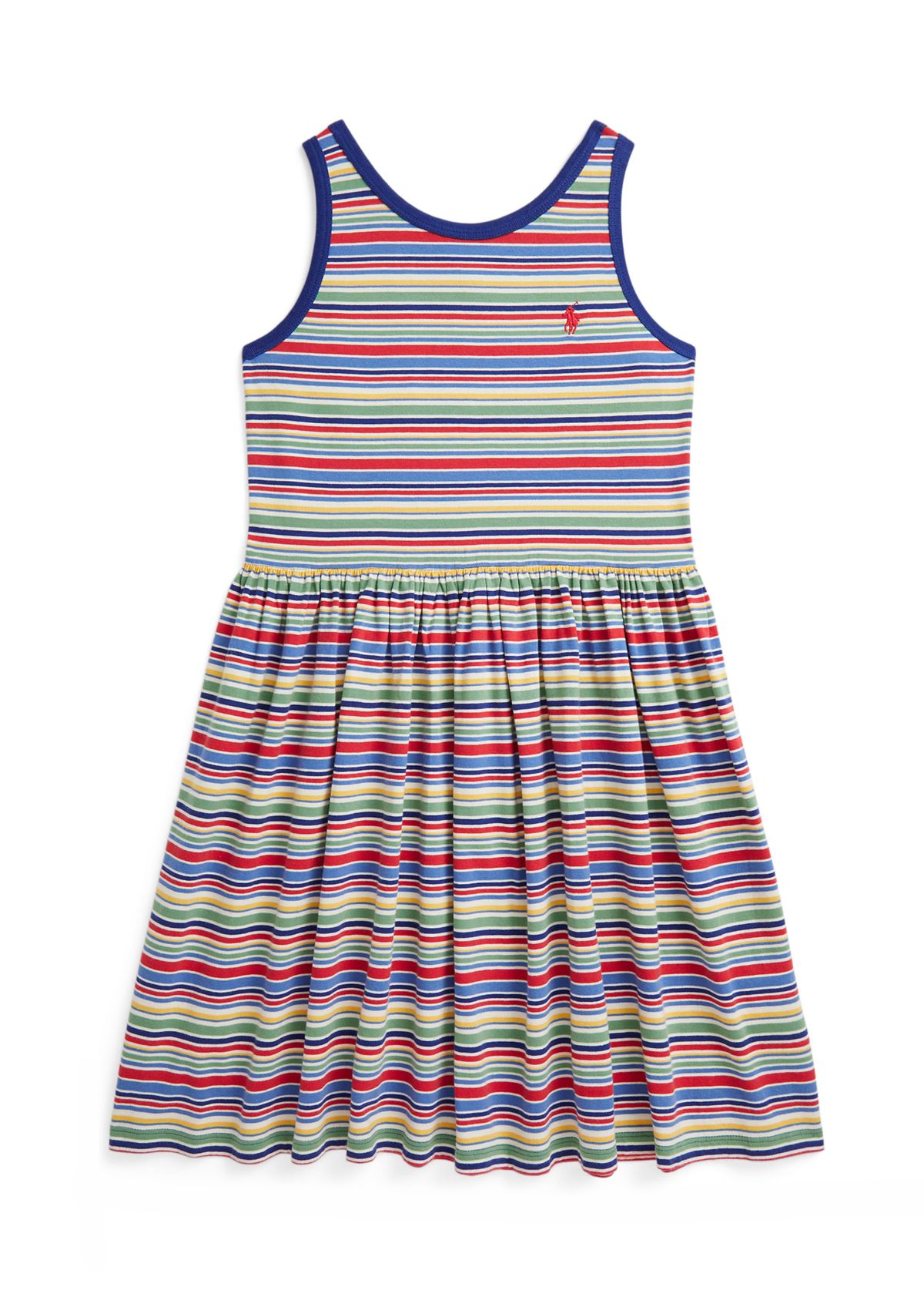 Girls 7-16 Striped Cotton Jersey Dress