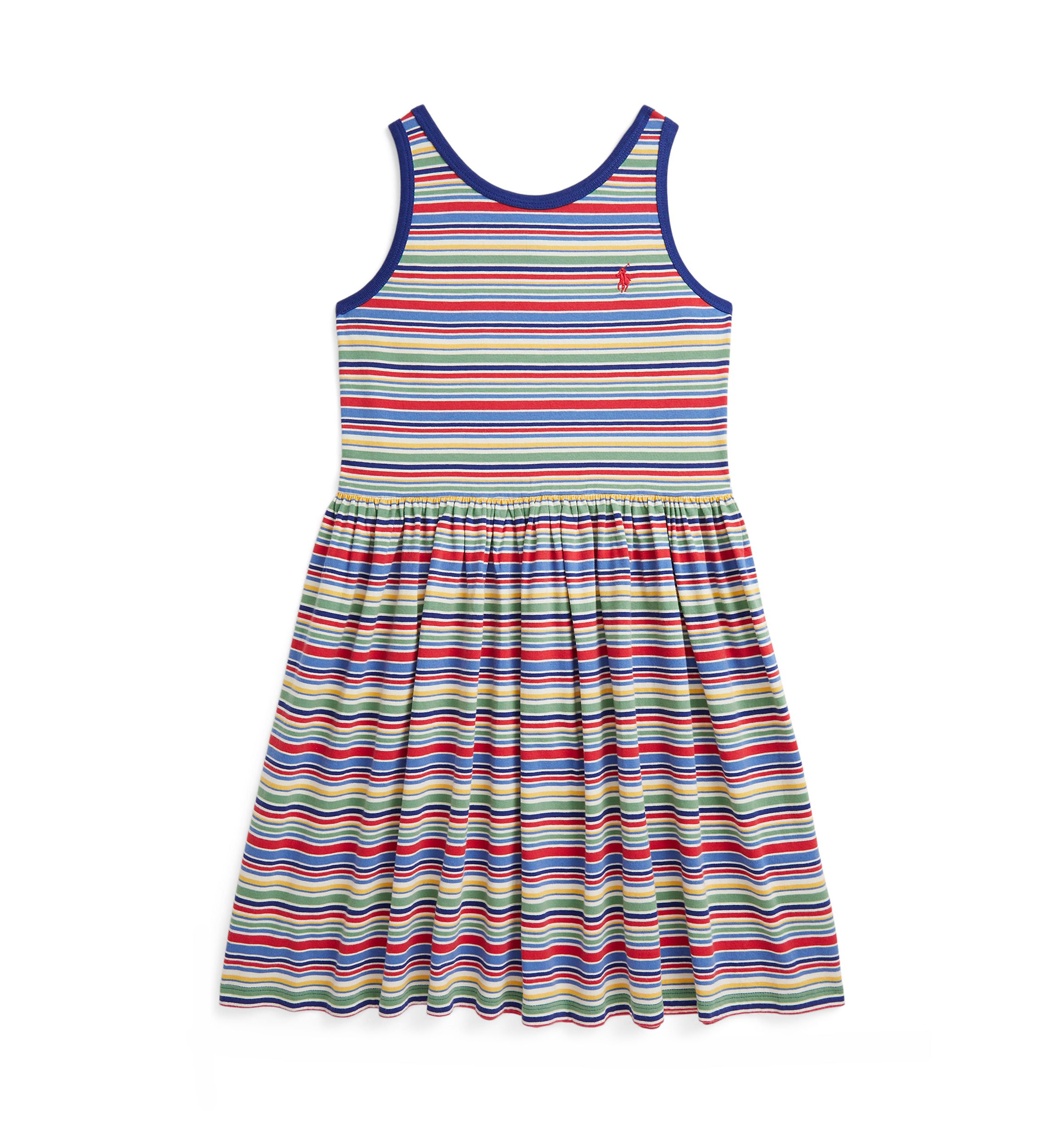 Girls 7-16 Striped Cotton Jersey Dress