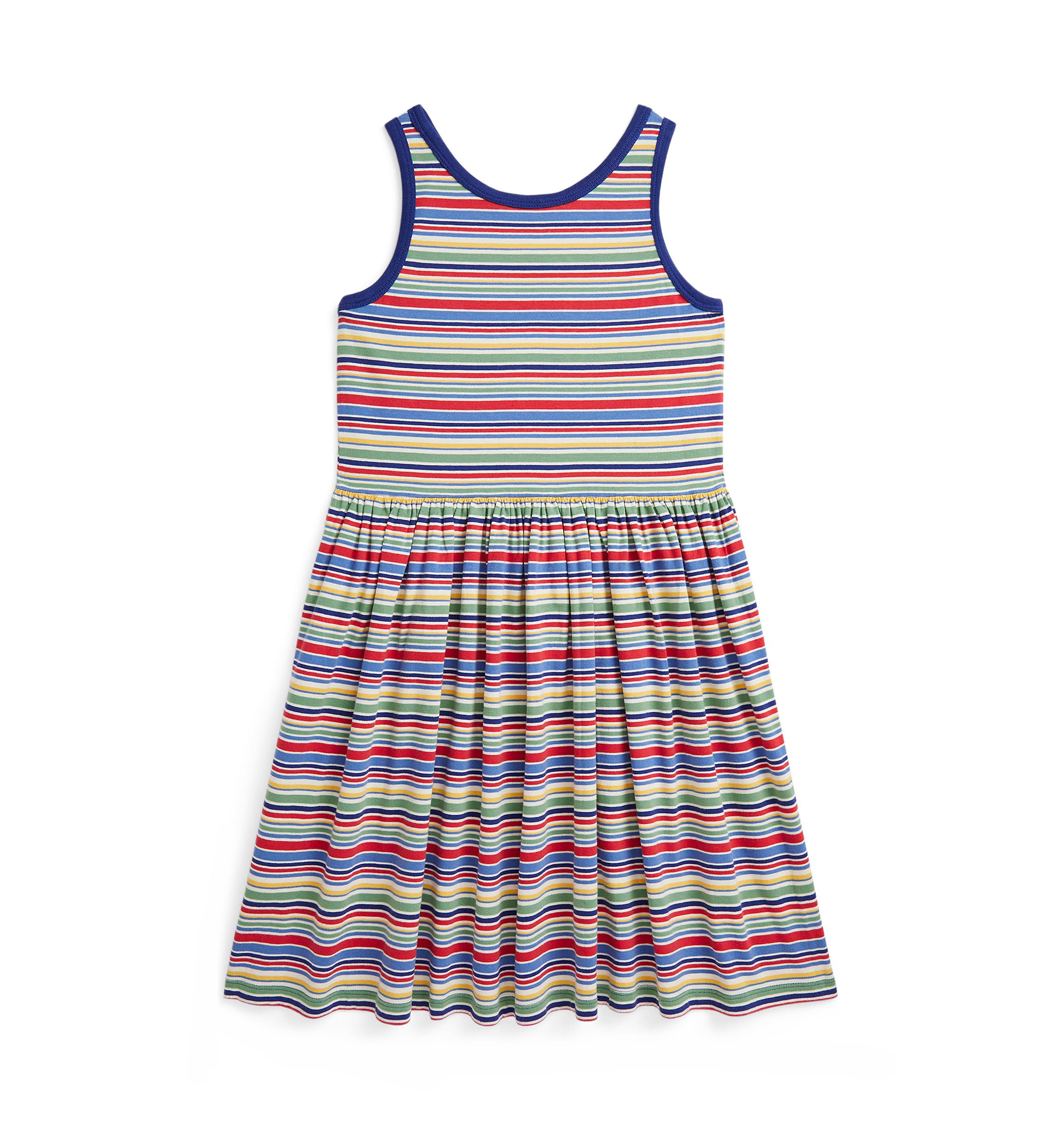 Girls 7-16 Striped Cotton Jersey Dress
