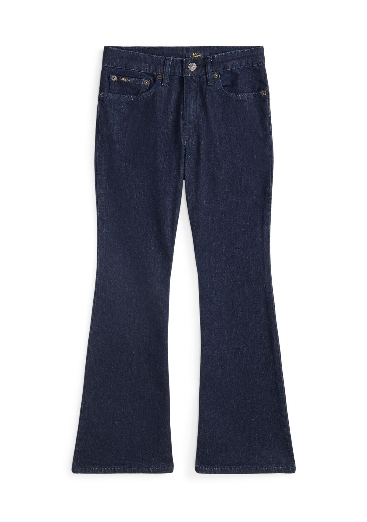 Girls 7-16 Flared Indigo Stretch Denim Jeans