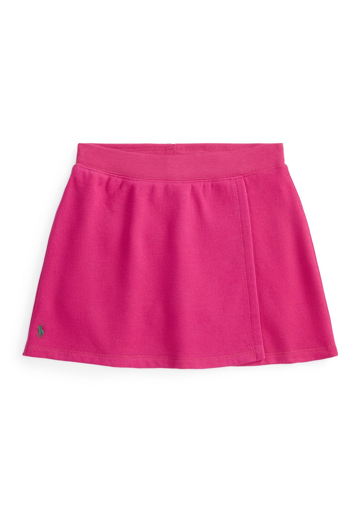 Girls 7-16 Faux-Wrap Fleece Skort