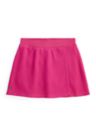 Girls 7-16 Faux-Wrap Fleece Skort