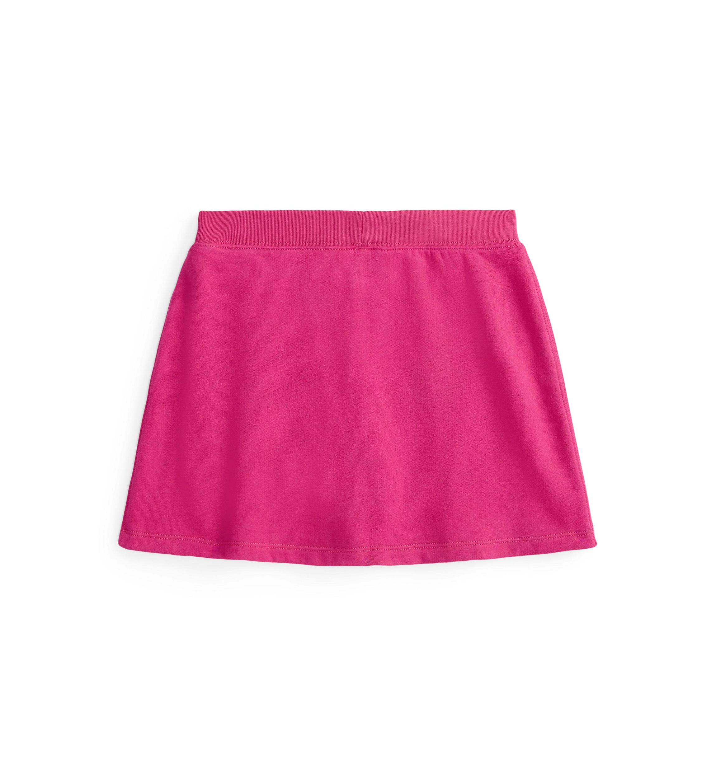 Girls 7-16 Faux-Wrap Fleece Skort