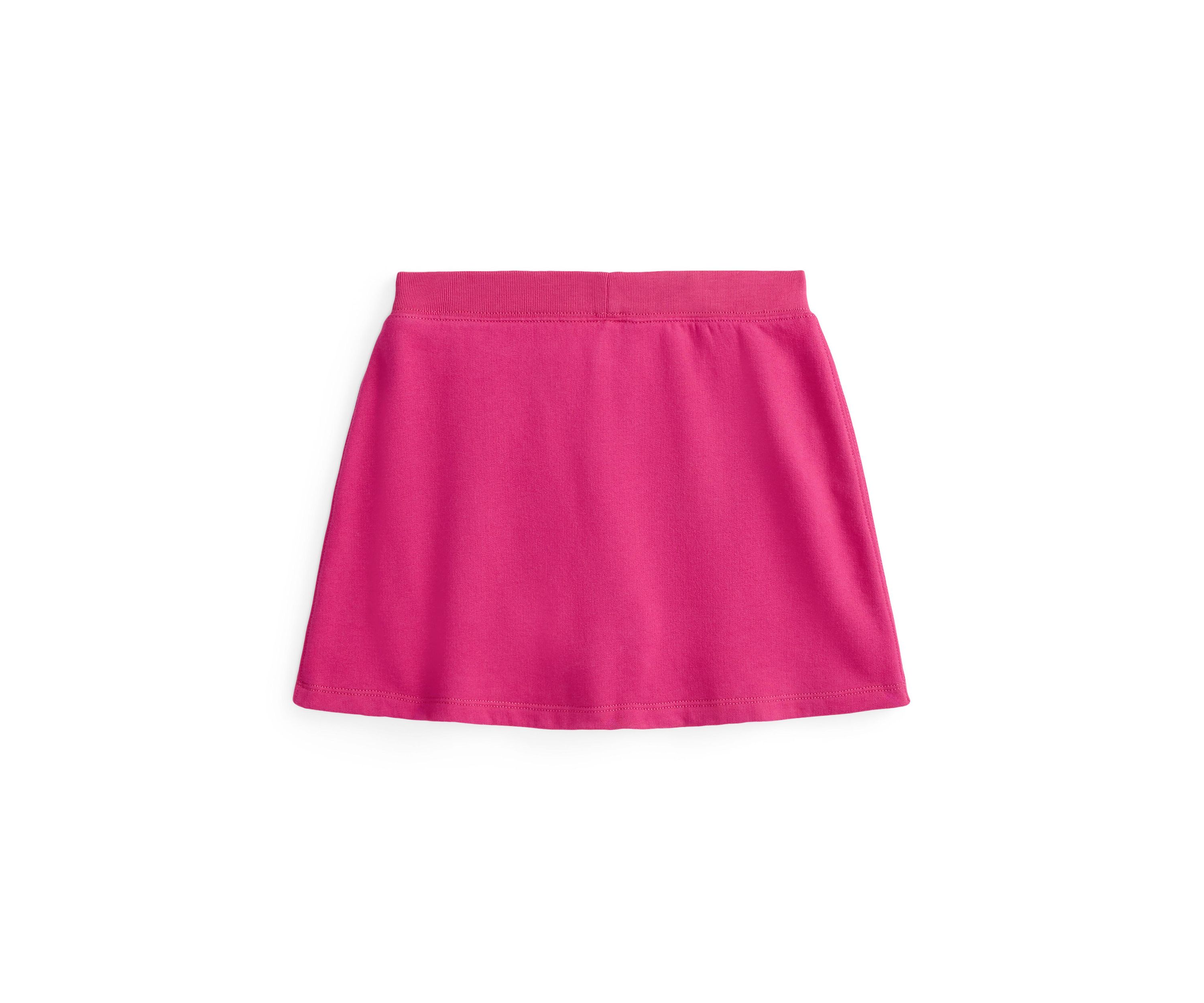 Girls 7-16 Faux-Wrap Fleece Skort