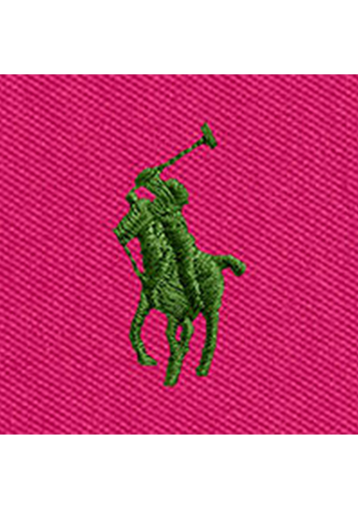 Girls 7-16 Pleated Stretch Mesh Polo Dress