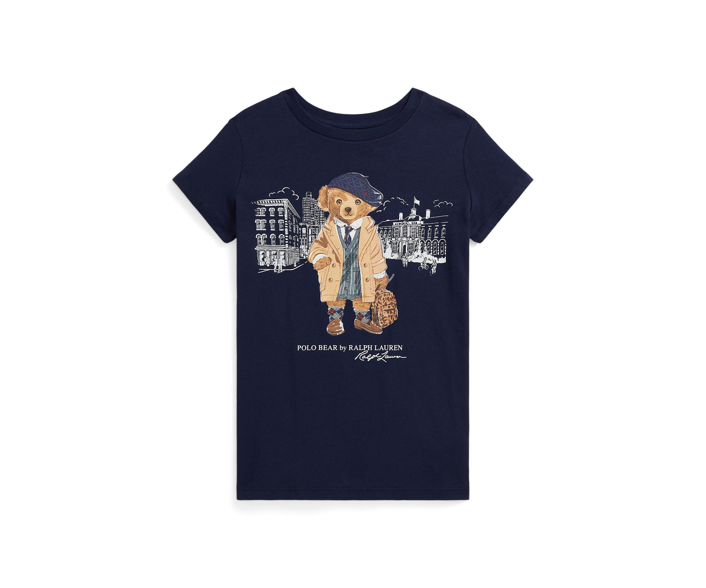 Girls 7-16 Polo Bear Cotton Jersey T-Shirt