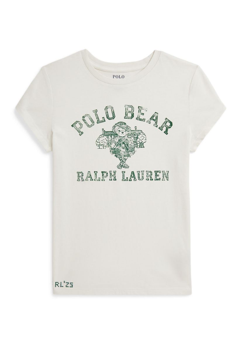 Girls 7-16 Polo Bear Cotton Jersey T-Shirt