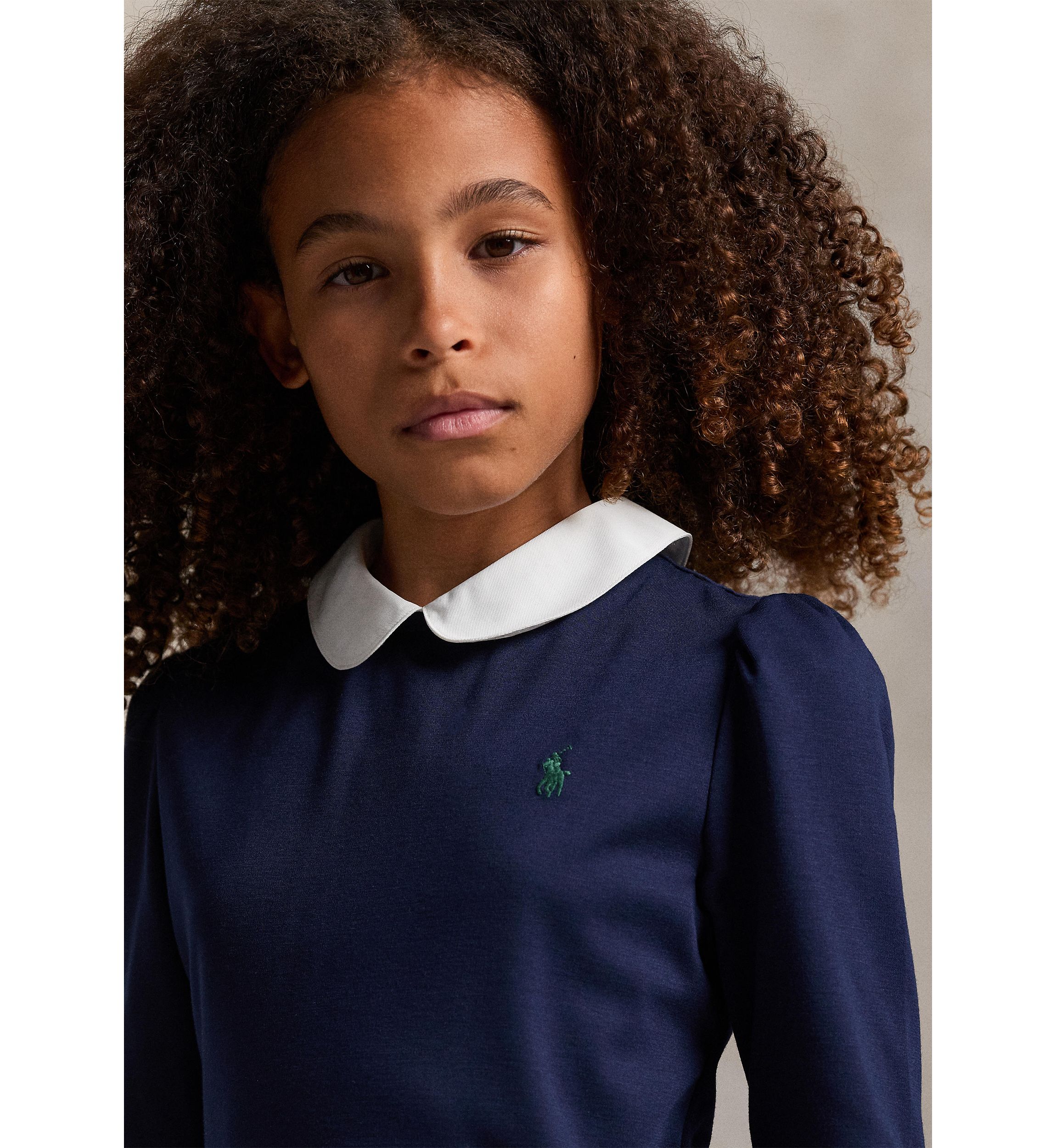 Girls 7-16 Plaid-Skirt Ponte Dress
