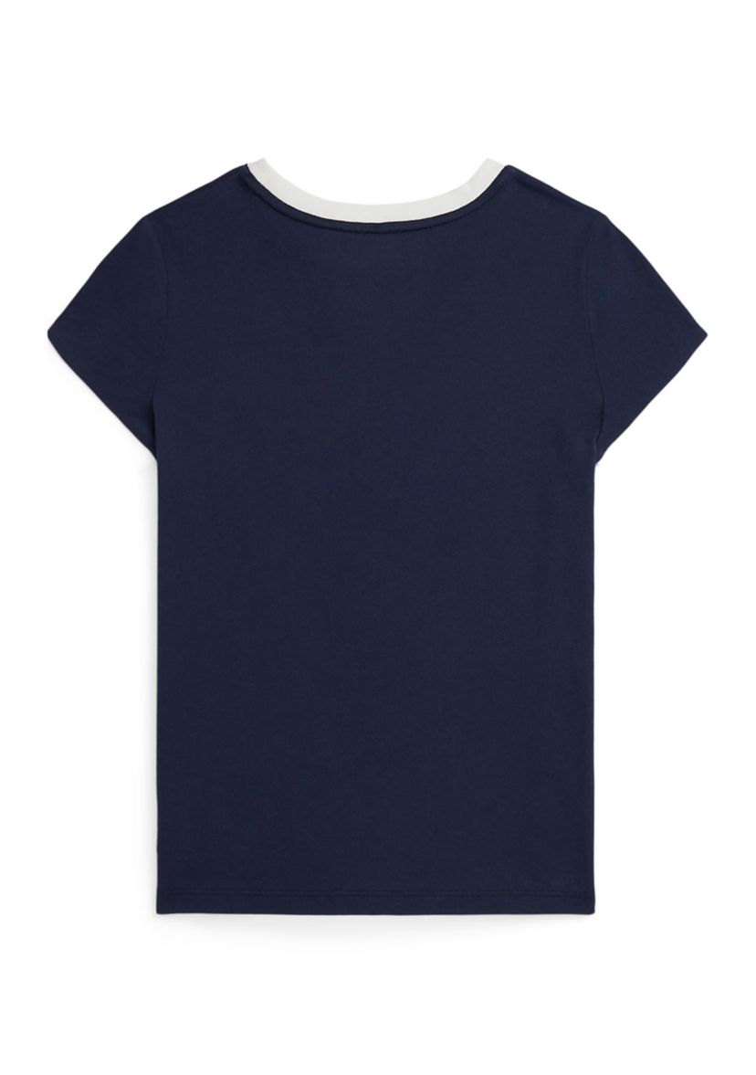 Girls 7-16 Logo Crest Cotton Jersey T-Shirt 