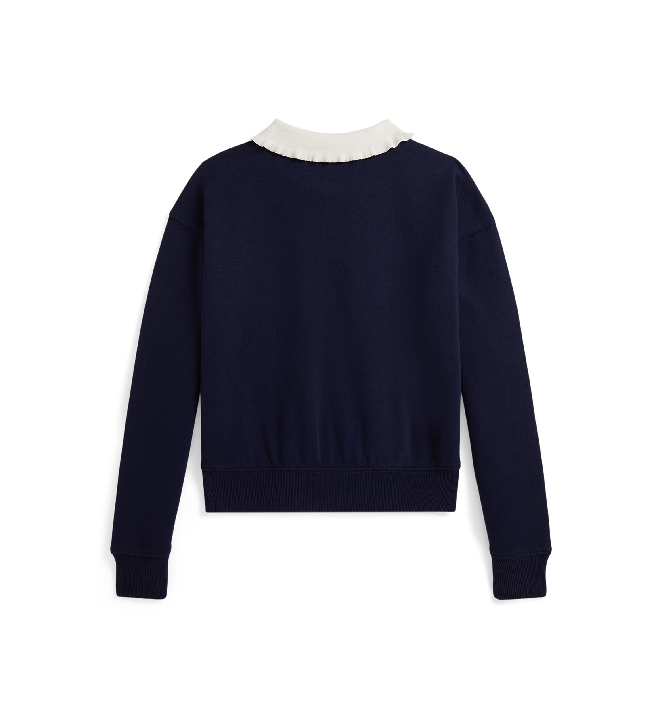 Girls 7-16 Collared Fleece Sweatshirt
