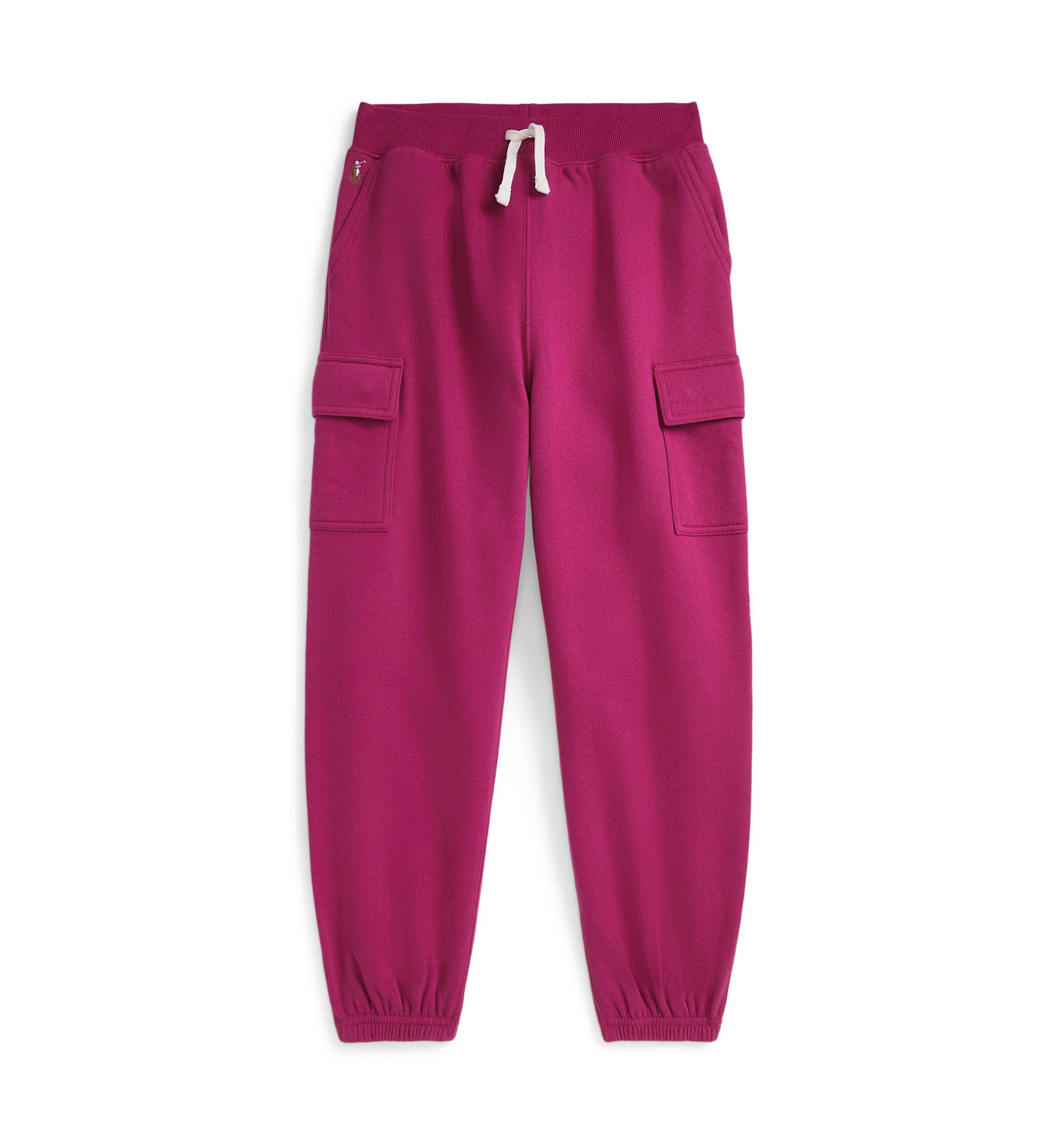 Girls 7-16 Fleece Cargo Jogger Pants