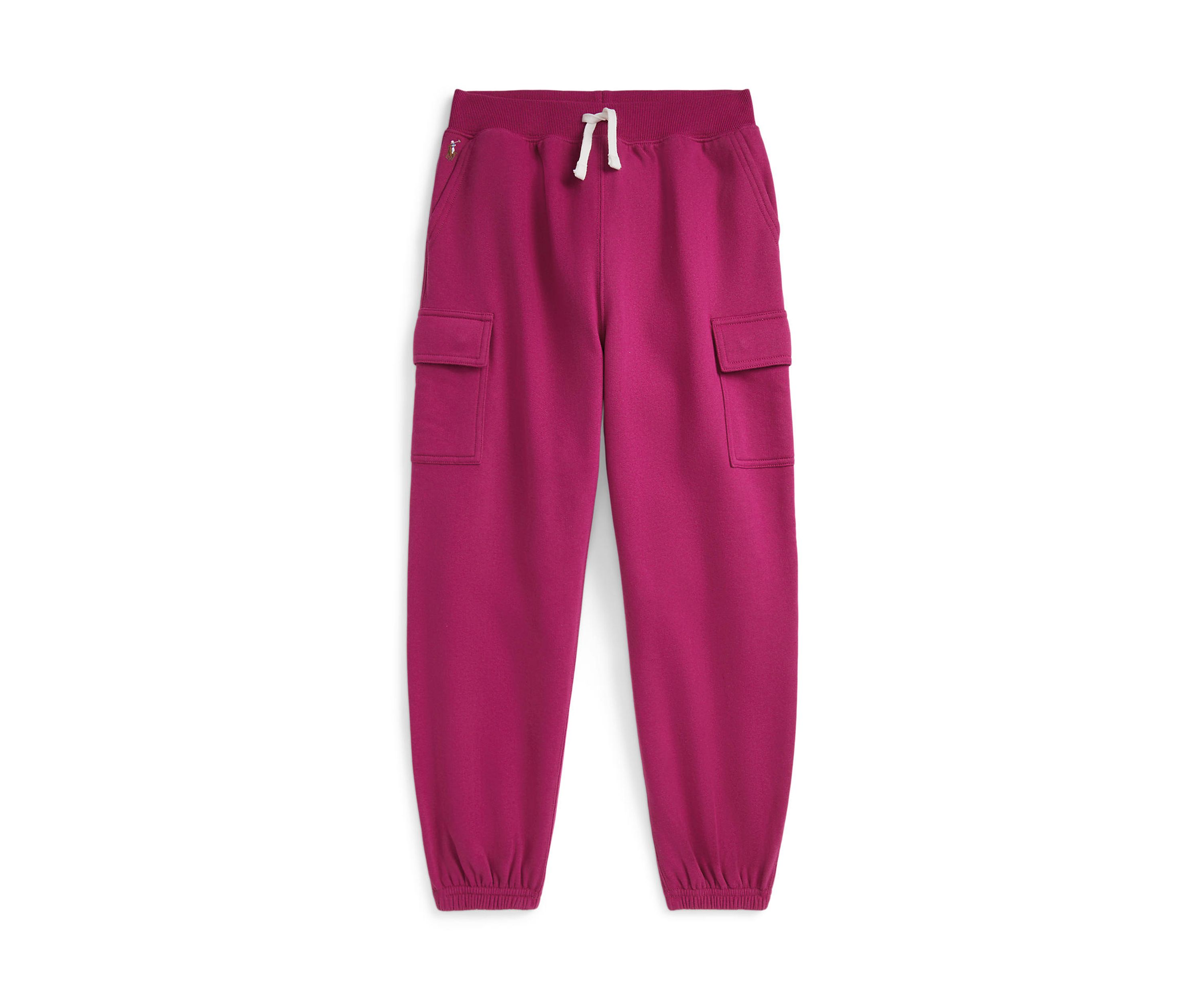 Girls 7-16 Fleece Cargo Jogger Pants