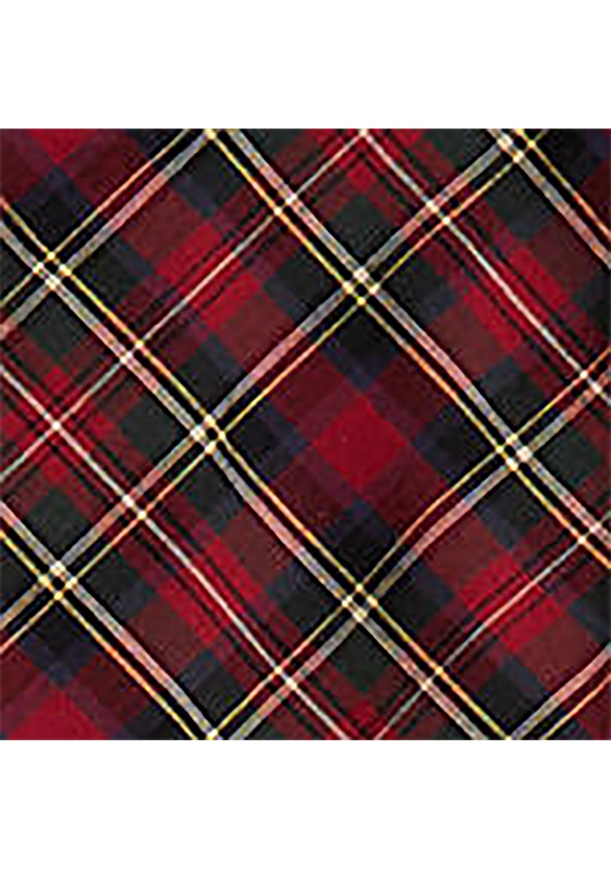 Girls 7-16 Plaid Ruffled Cotton Poplin Dress