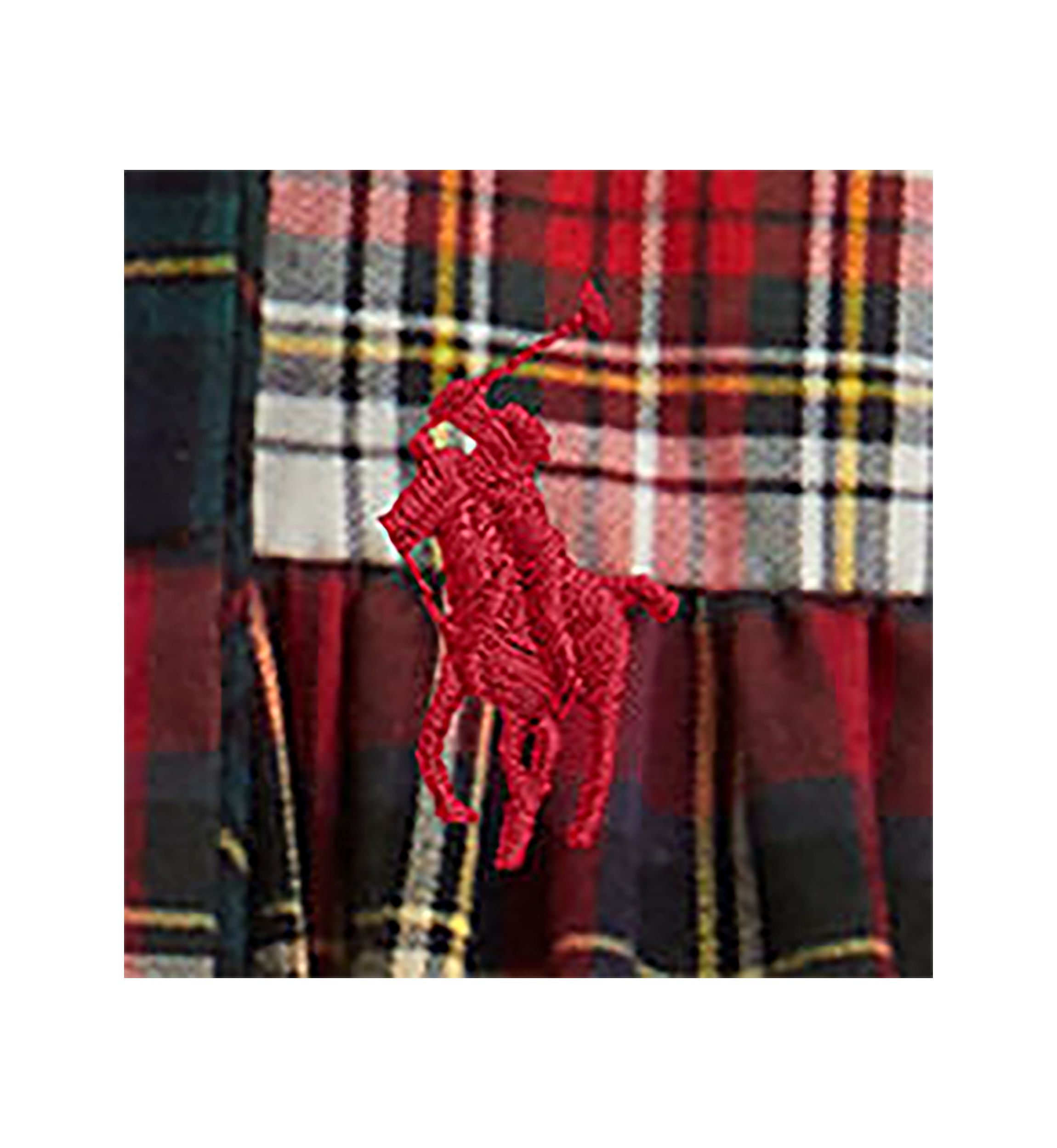 Girls 7-16 Plaid Cotton Poplin Shirtdress