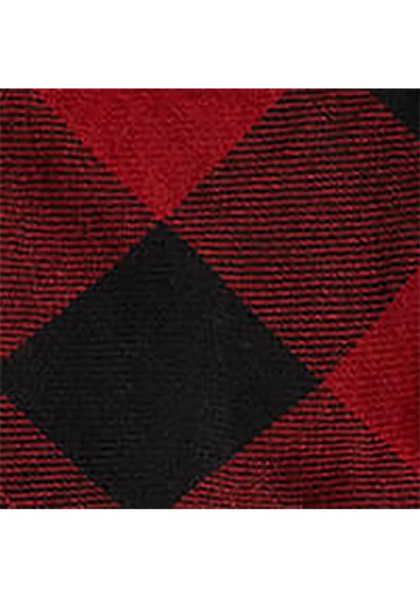 Girls 7-16 Buffalo Check Cotton Twill Dress
