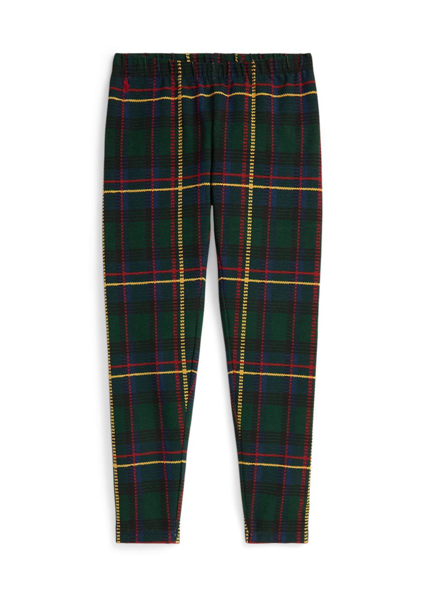 Girls 7-16 Plaid Stretch Jersey Legging