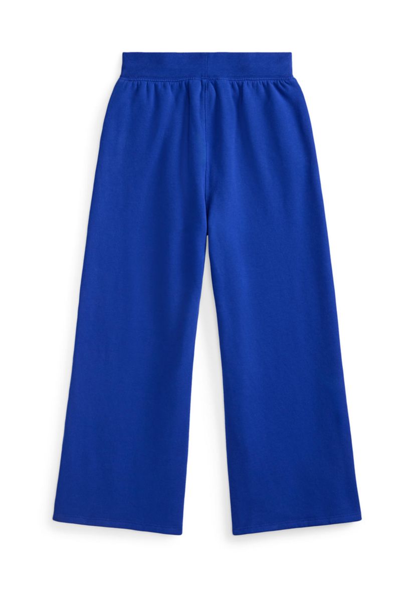 Girls 7-16 Big Pony Fleece Wide-Leg Sweatpant