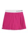 Girls 7-16 Polo Team Pleated Stretch Skort