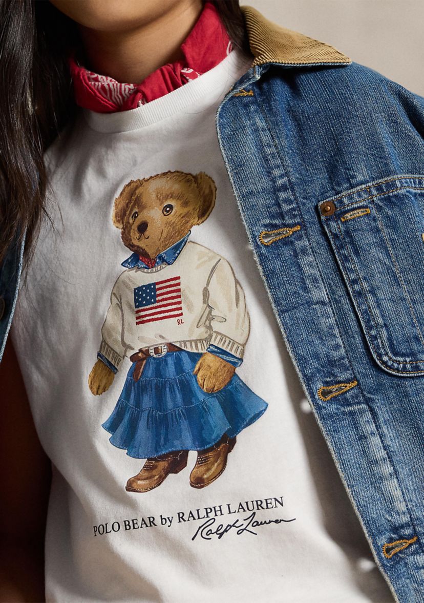 Girls 7-16 Polo Bear Cotton Jersey T-Shirt