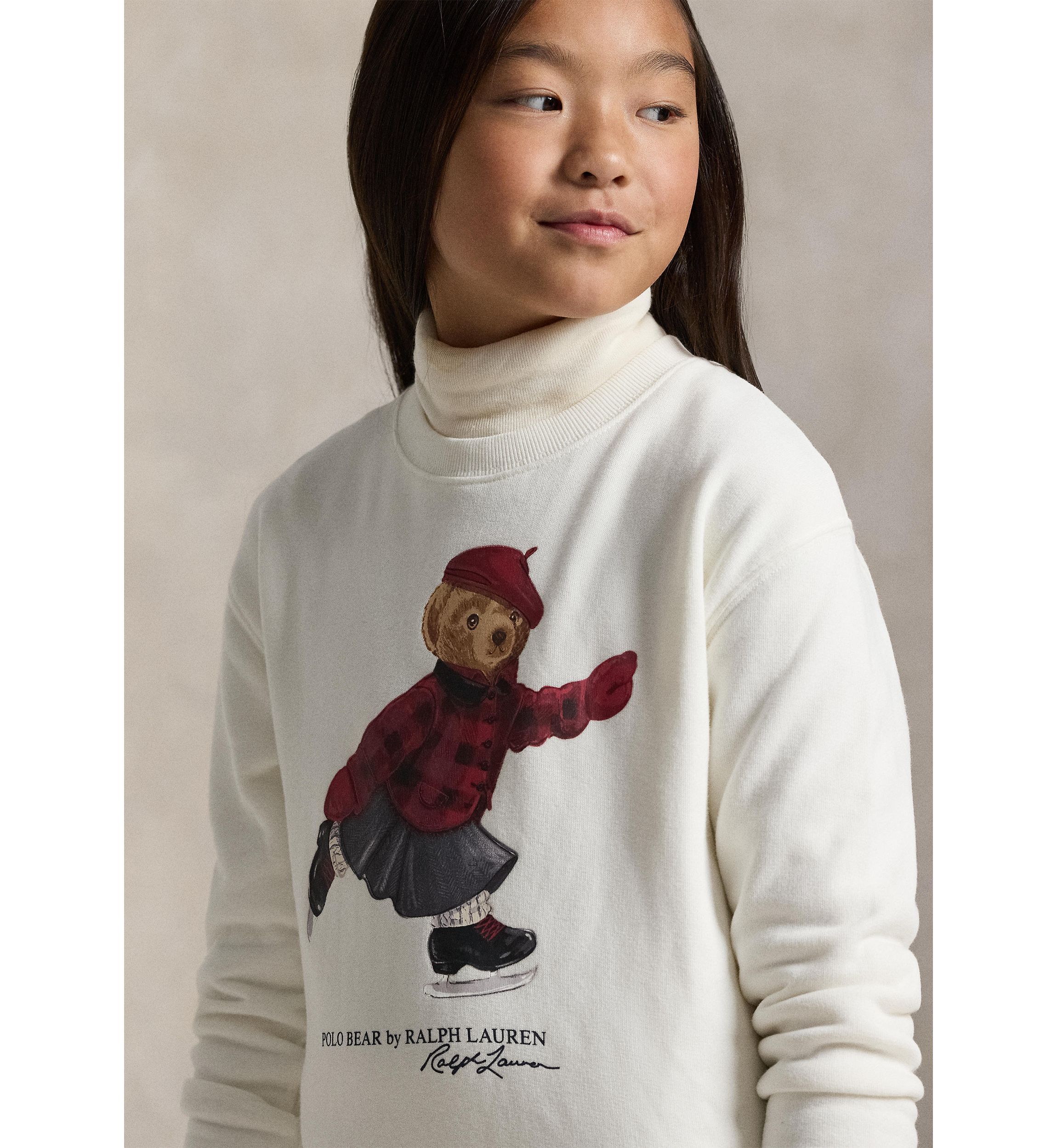 Girls 7-16 Polo Bear Fleece Dress