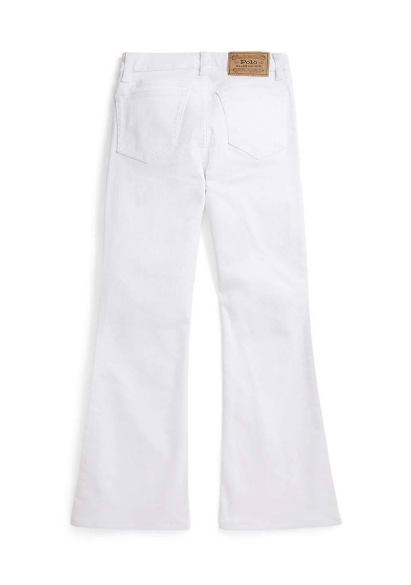 Girls 7-16 Flared Stretch Denim Jeans
