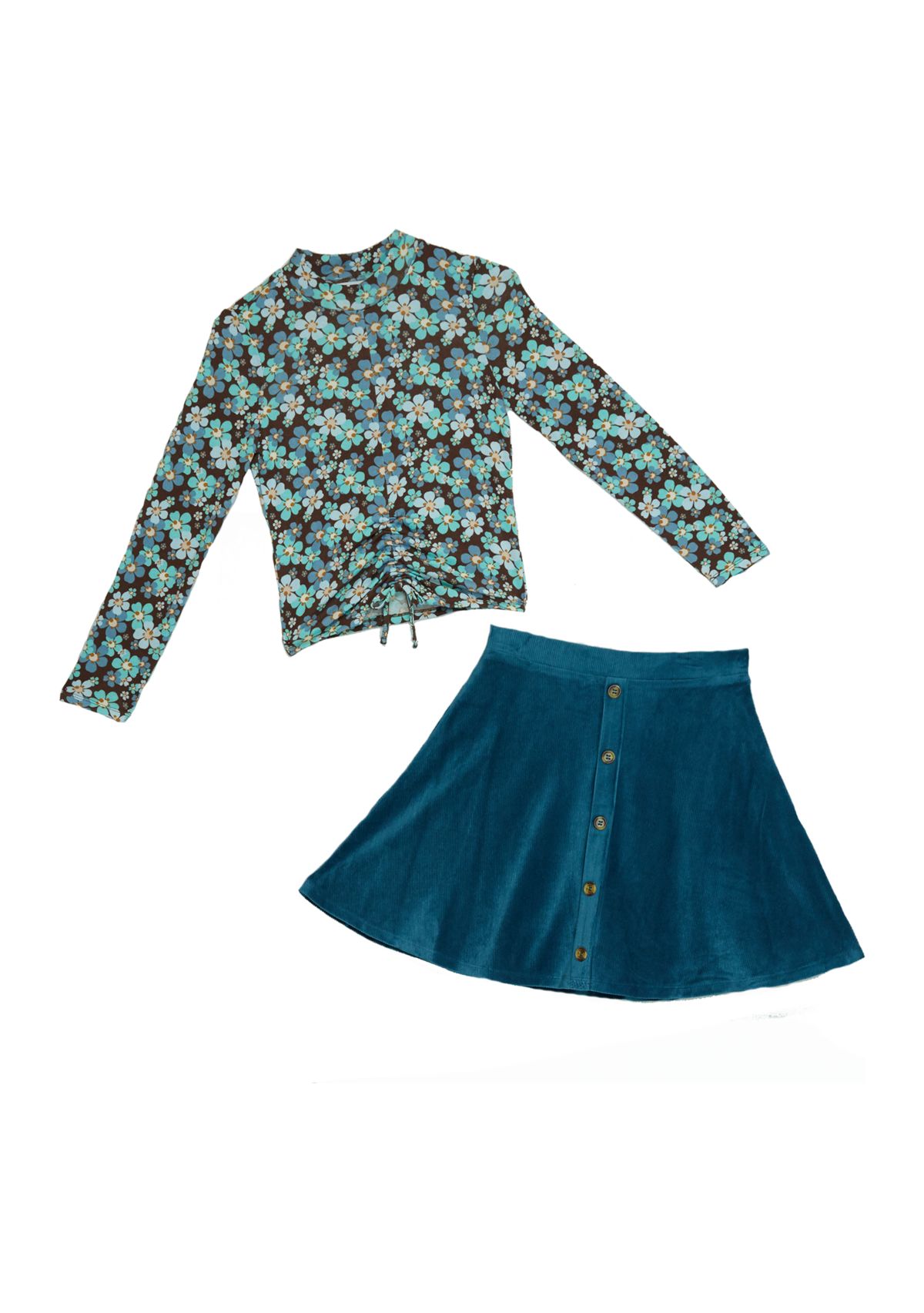 Girls 7-16 Skirt Set