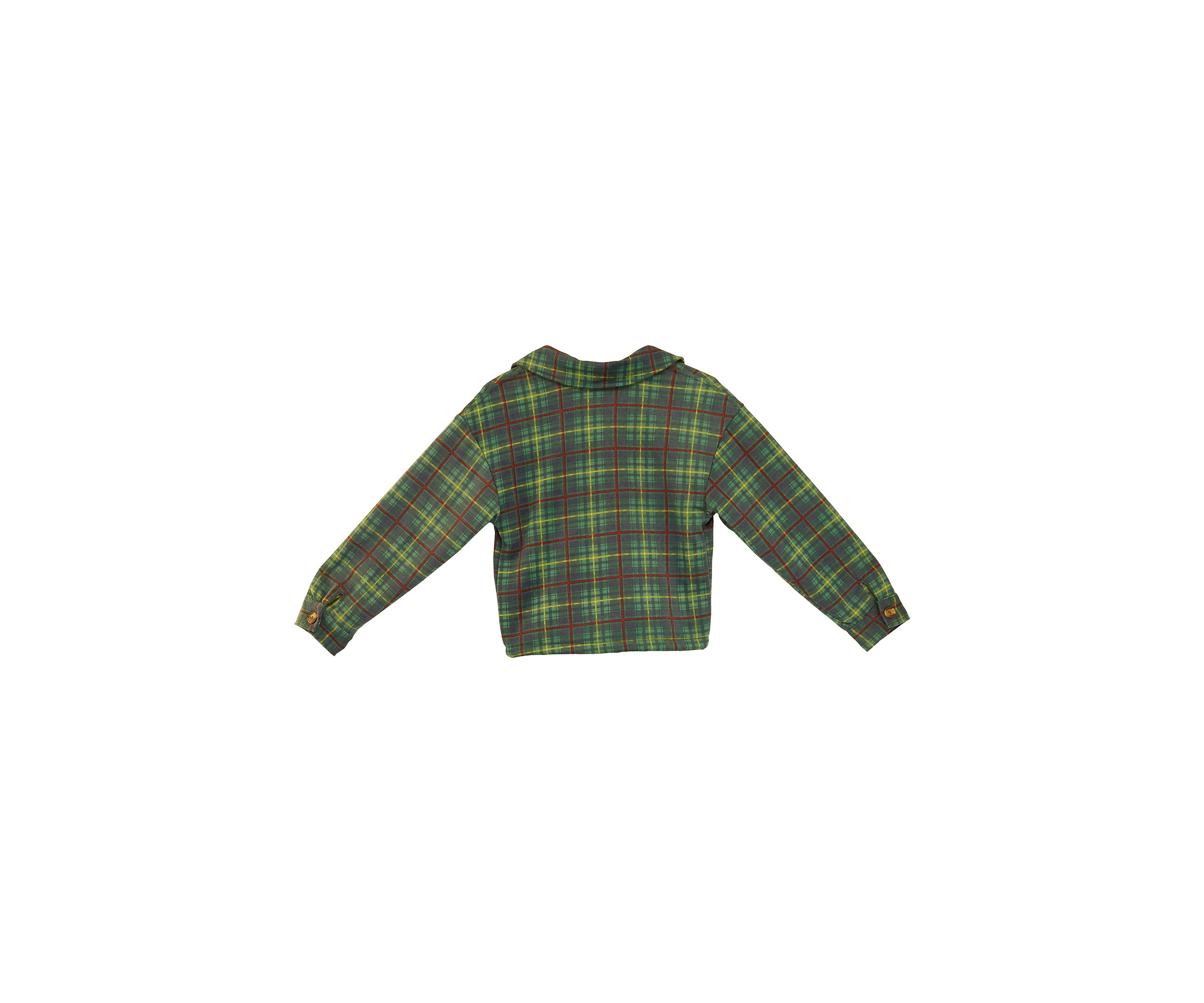 Girls 7-16 Plaid Shacket