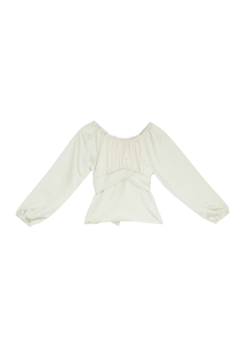 Girls 7-16 Satin Top