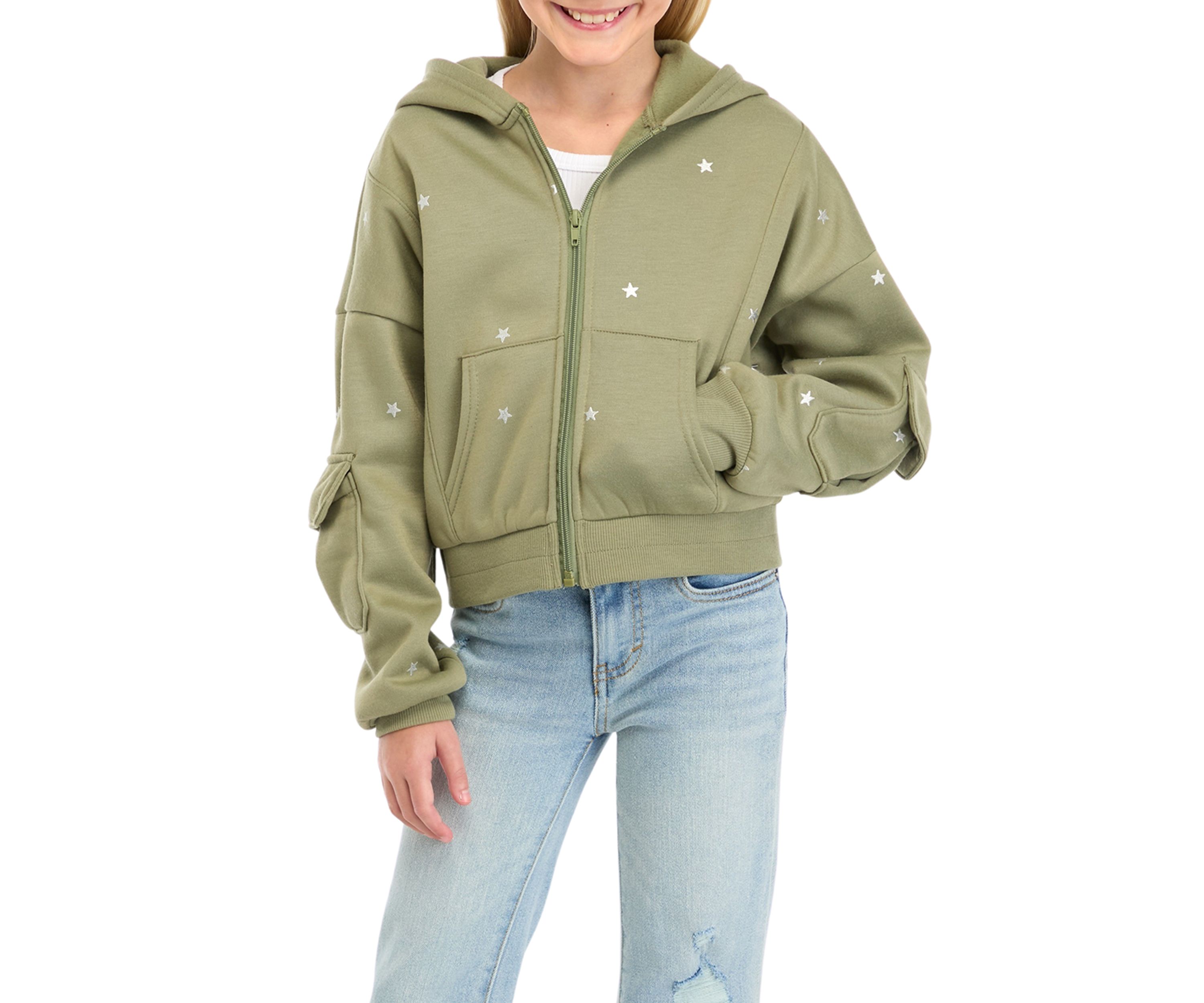 Girls 7-16 Long Sleeve Hoodie