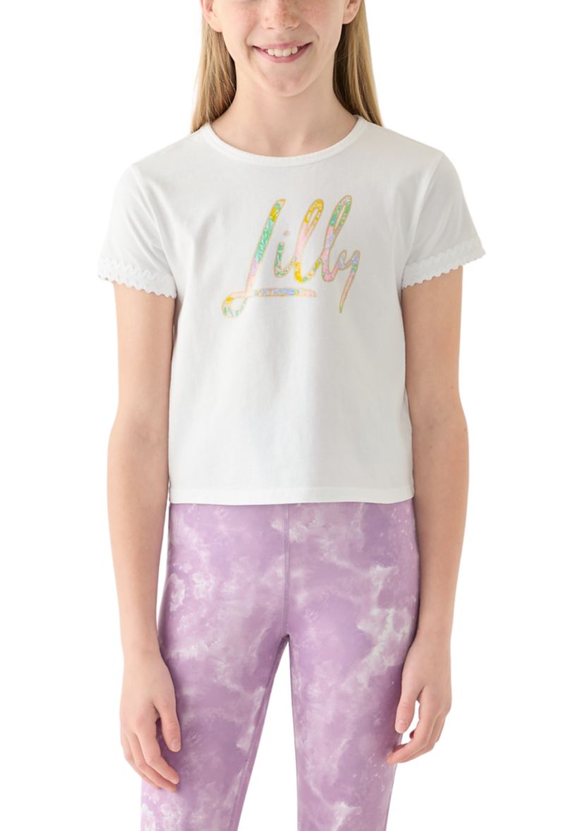 Girls 7-16 3 Patch Lilly T-Shirt